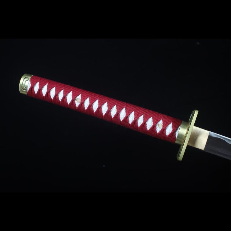 Bleach Abarai Katana Zabimaru Zanpakuto 1060 Steel Full Tang for Sale 