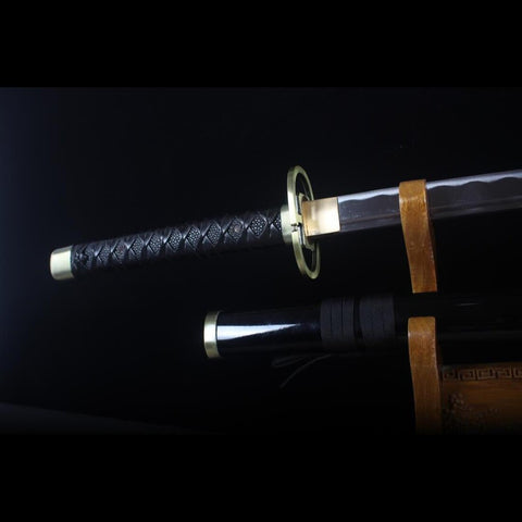 Bleach Gin Ichimaru Katana Kamishiniyari Zanpakuto1045 Steel Full Tang-HY-0016-Ug-U2-COOLKATANA