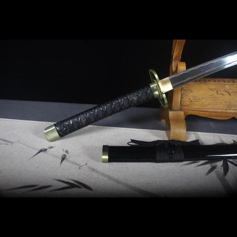 Bleach Gin Ichimaru Katana Kamishiniyari Zanpakuto1045 Steel Full Tang-HY-0016-Ug-U2-COOLKATANA