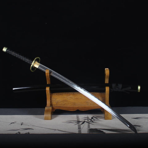 Bleach Gin Ichimaru Katana Kamishiniyari Zanpakuto1045 Steel Full Tang-HY-0016-Ug-U2-COOLKATANA