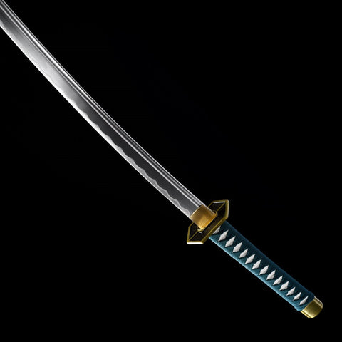 bleach-aizen-kyoka-suigetsu-bleach anime katana sosuke aizen Kyoka Suigetsu Zanpakuto 1045 Steel Blade bleach characters Hand Sharpening HY-0018-U 10
