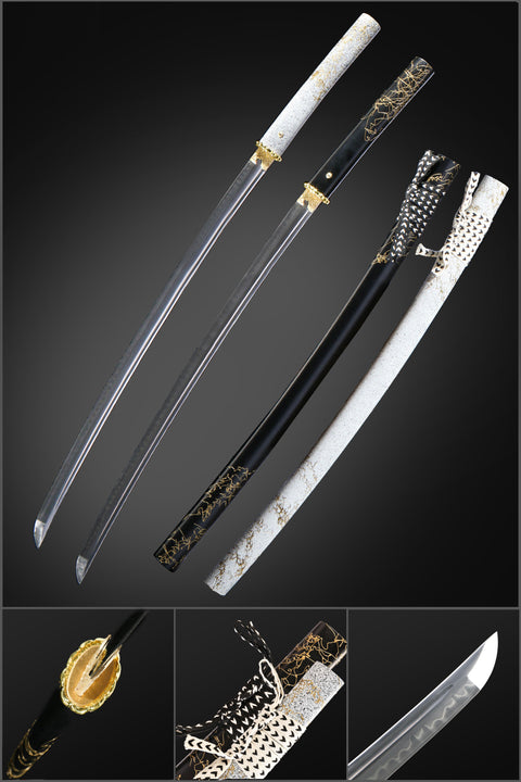 Ghost of Yotei Atsu Katana T10 clay tempered steel