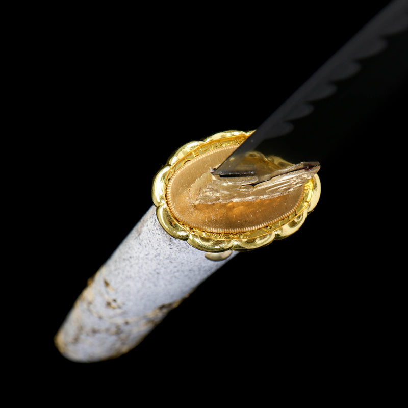 Ghost of Yotei Dark Night Gilded Katana – 1060 Hanazukuri 