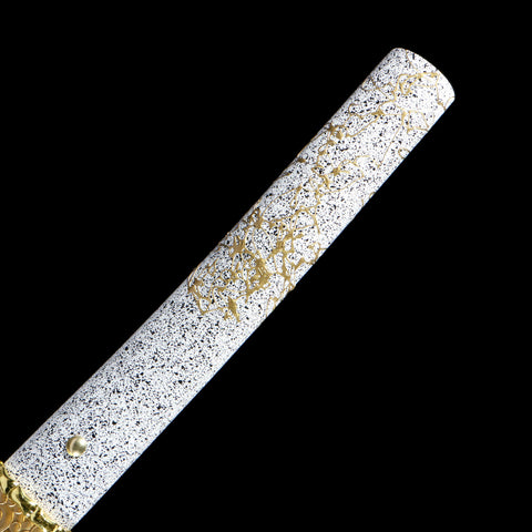 Gilded Dawn Atsu Sword handle and tsuka detail