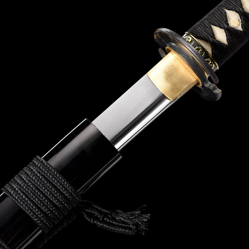 Handmade Oni Slayer Combat Katana 9260 Spring Steel Sword 