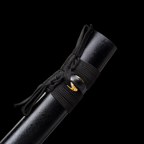 anime sword New Tensa Zangetsu ichigo bankai sword 1060 carbon steel Mini Katana bleach characters ichigo kurosaki Sageo-0130mini-U COOLKATANA 9
