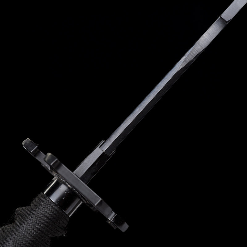 Bleach Ichigo Kurosaki Bankai Sword Mini Katana - Tensa Zangetsu, 1060 Steel for Sale 