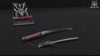 anime sword New Tensa Zangetsu ichigo bankai sword 1060 carbon steel Mini Katana bleach characters ichigo kurosaki-0130mini-U COOLKATANA 2
