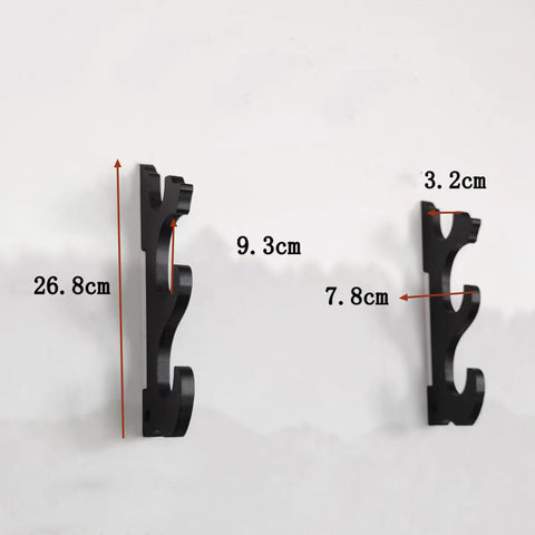 Wall-Mounted Tiered katana Sword Stand-BWST3-COOLKATANA-ST12345678-COOLKATANA