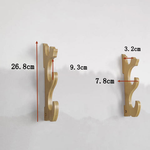 Wall-Mounted Tiered katana Sword Stand-YMWST3-COOLKATANA-ST12345678-COOLKATANA