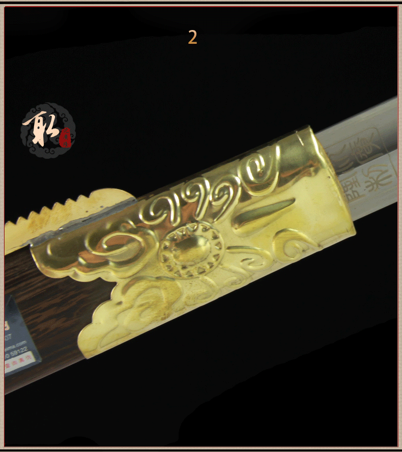 Chinese Sword Dragon Head Tai Chi Jian Stainless Steel Martial Arts Sw 