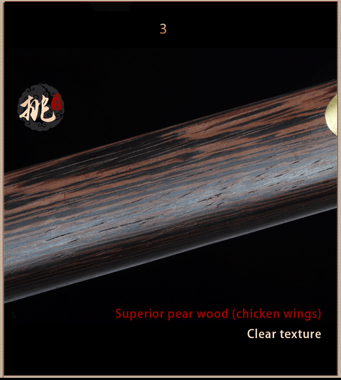 COOLKATANA Dragon Head Tai Chi Chinese Sword with Wood Sheath -SL-8008-1-U