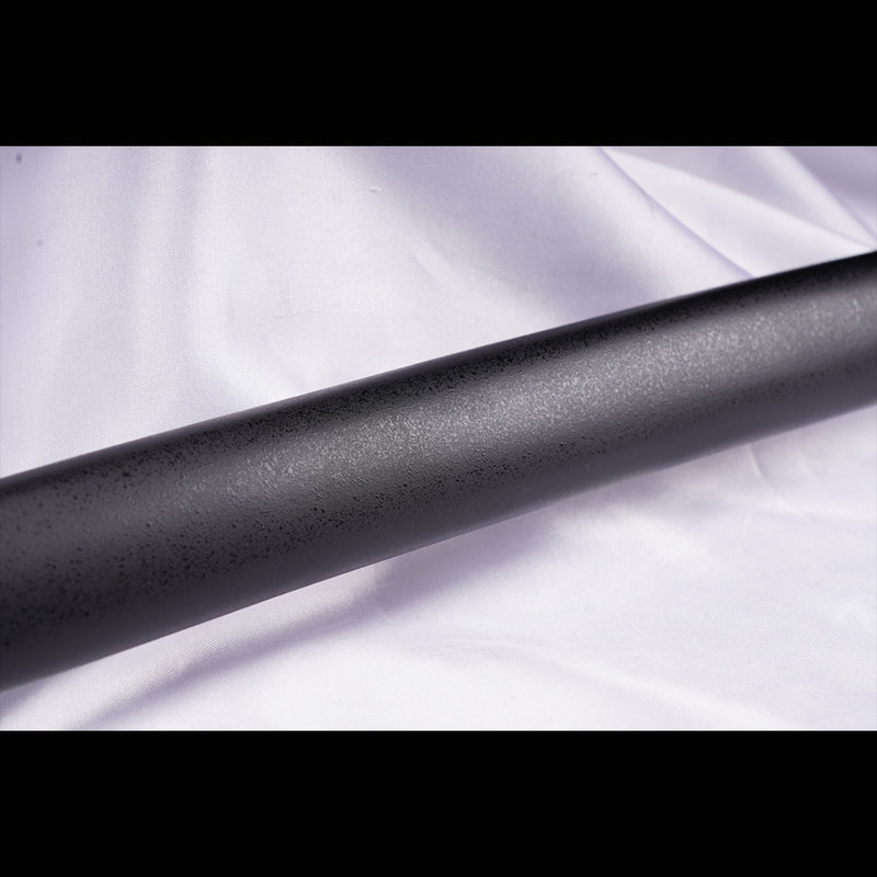 Handgeschmiedetes japanisches Samurai-Katana-Schwert Mangan-Stahl-Klinge Ton-gehärtetes Messing Tsuba - COOLKATANA 