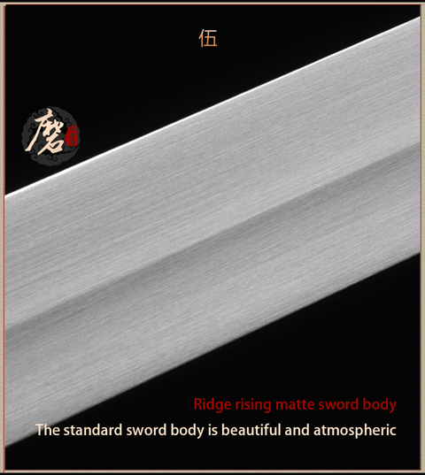 Chinese Sword Dragon Head Tai Chi Jian Stainless Steel Martial Arts Sword Longquan Sword-COOLKATANA-SL-8008-1-U