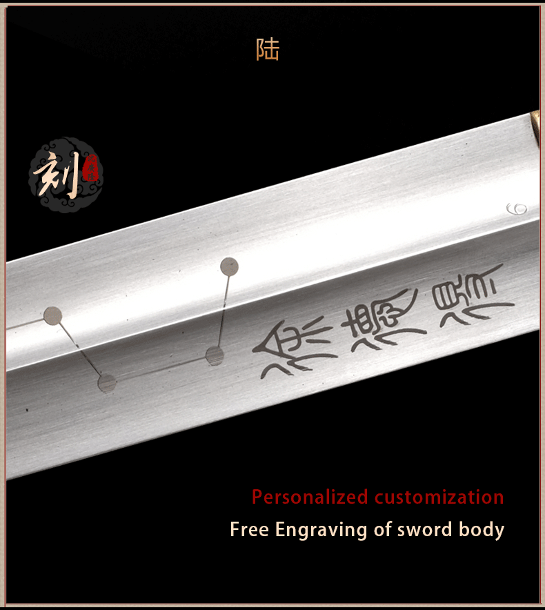 Chinese Sword Dragon Head Tai Chi Jian Stainless Steel Martial Arts Sw 
