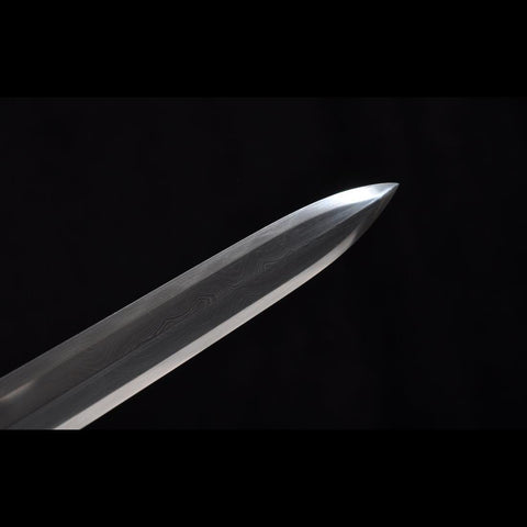 Handmade Chinese Sword Silver Dragon Han Jian Folded Steel Eight-sided Blade-COOLKATANA-SL-6033-U