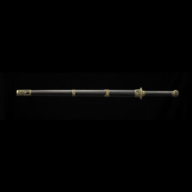 Handmade Chinese Sword Dragon Growl Sword Folded Steel Blade Hand Poli 