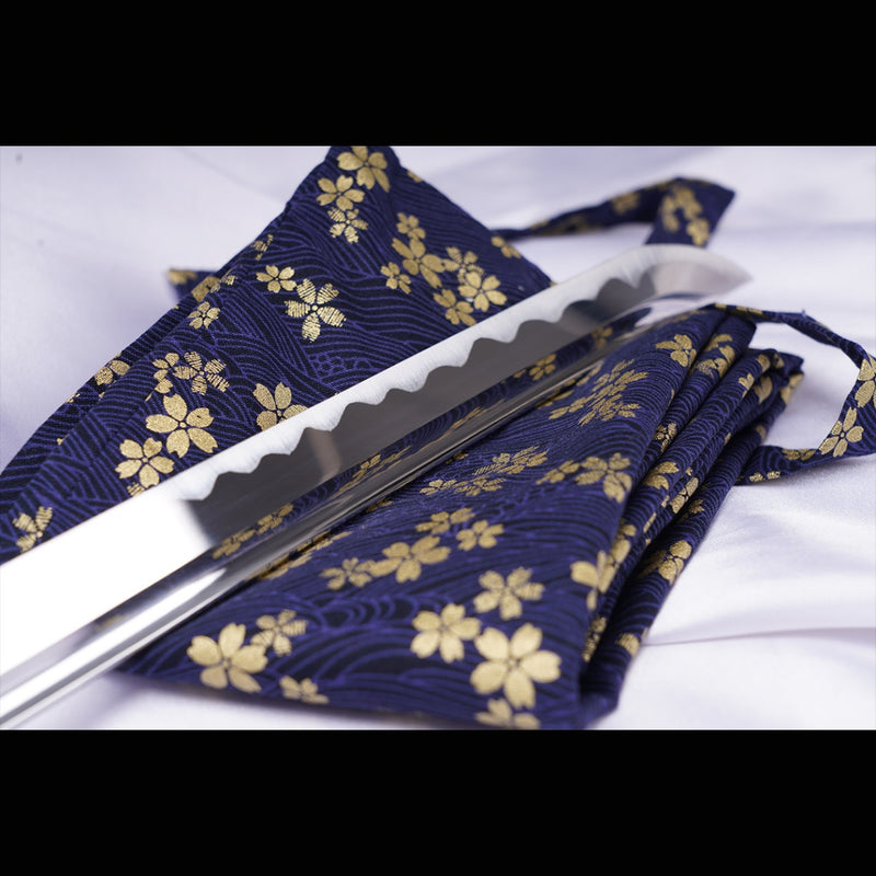 Hand Forged Japanese Samurai Katana Sword Manganese Steel Blade Oil Qu 