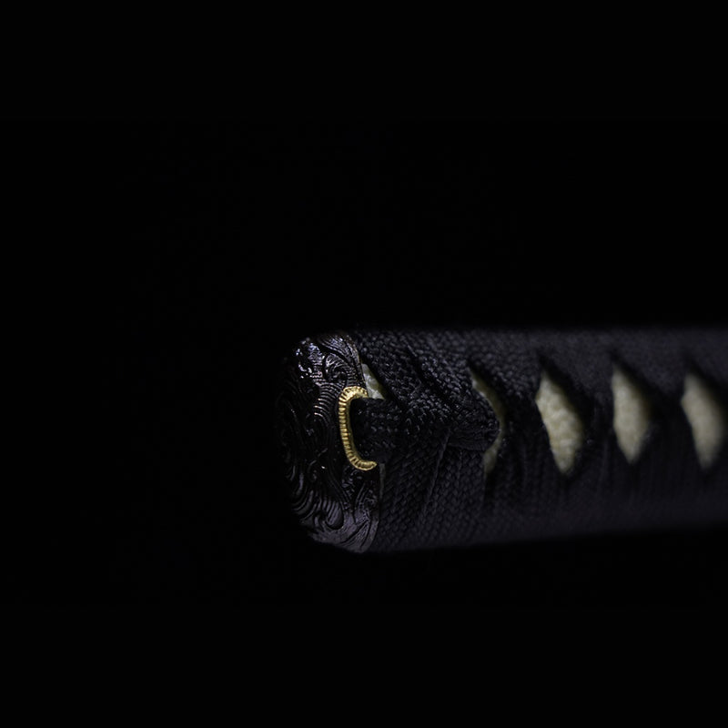 Handgeschmiedetes japanisches Samurai-Schwert Hohe Härte Hohe Zähigkeit Werkzeugstahl Vakuum+kryogen - COOLKATANA 