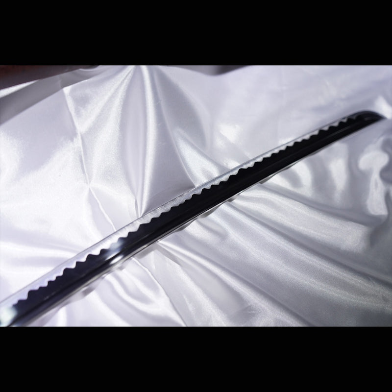 Handgeschmiedetes japanisches Iaito-Übungsschwert Edelstahl Vollerl Tsuba aus Eisen ungeschärft - COOLKATANA 
