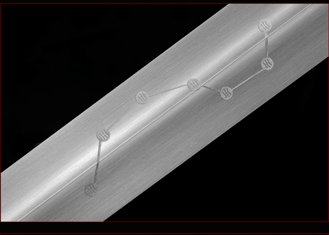 COOLKATANA Engraved Stainless Steel Chinese Sword-SL-8008-1-U