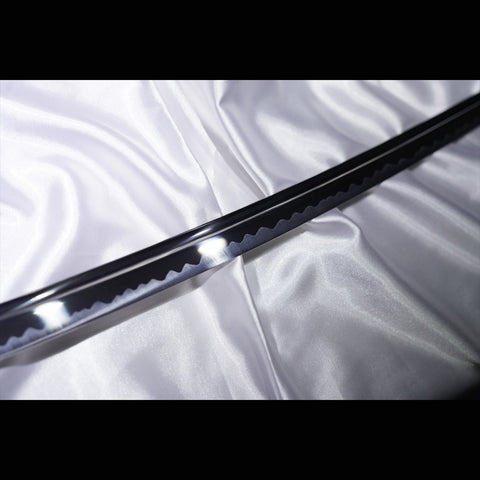 Hand Forged Japanese Iaito Practice Sword Stainless Steel Full Tang Iron Tsuba Unsharpened-COOLKATANA-ZS-0092-U