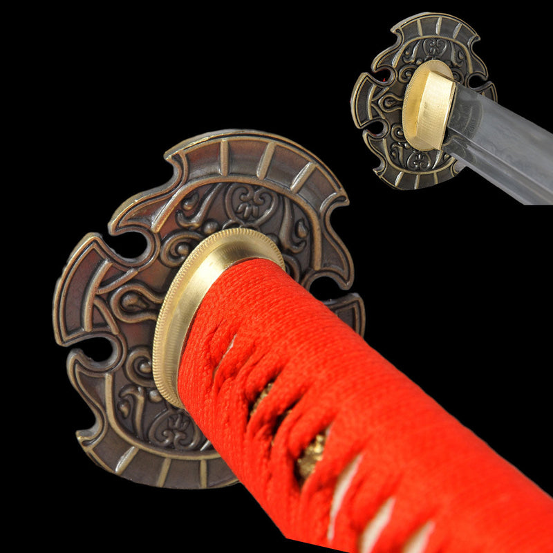 Handgeschmiedetes Drachenschwert, Ryu Hayabusas Katana in Ninja Gaiden &amp; Dead Or Alive, kampfbereit 