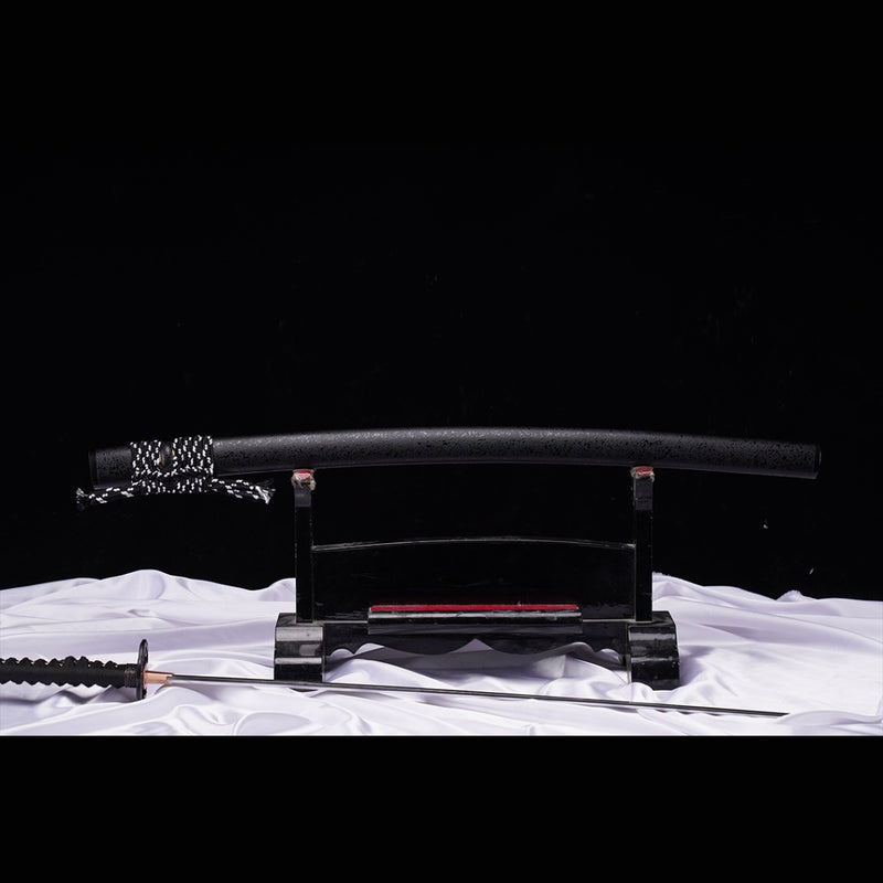 Handgeschmiedetes japanisches Samurai-Schwert Hohe Härte Hohe Zähigkeit Werkzeugstahl Vakuum+kryogen - COOLKATANA 