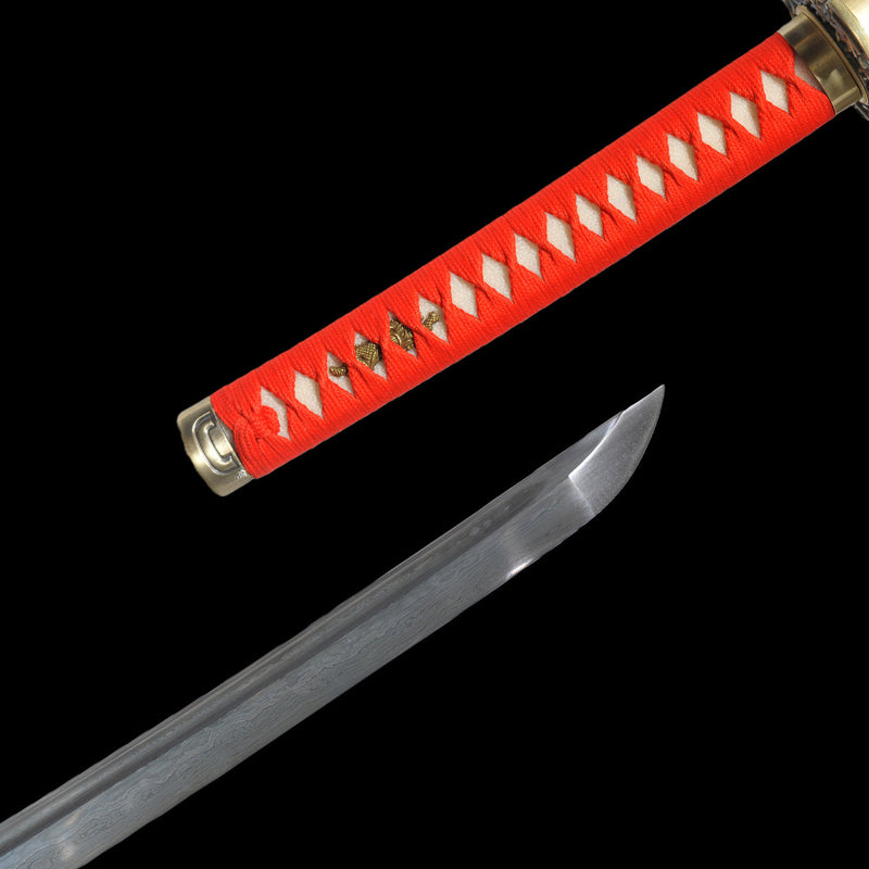Handgeschmiedetes Drachenschwert, Ryu Hayabusas Katana in Ninja Gaiden &amp; Dead Or Alive, kampfbereit 