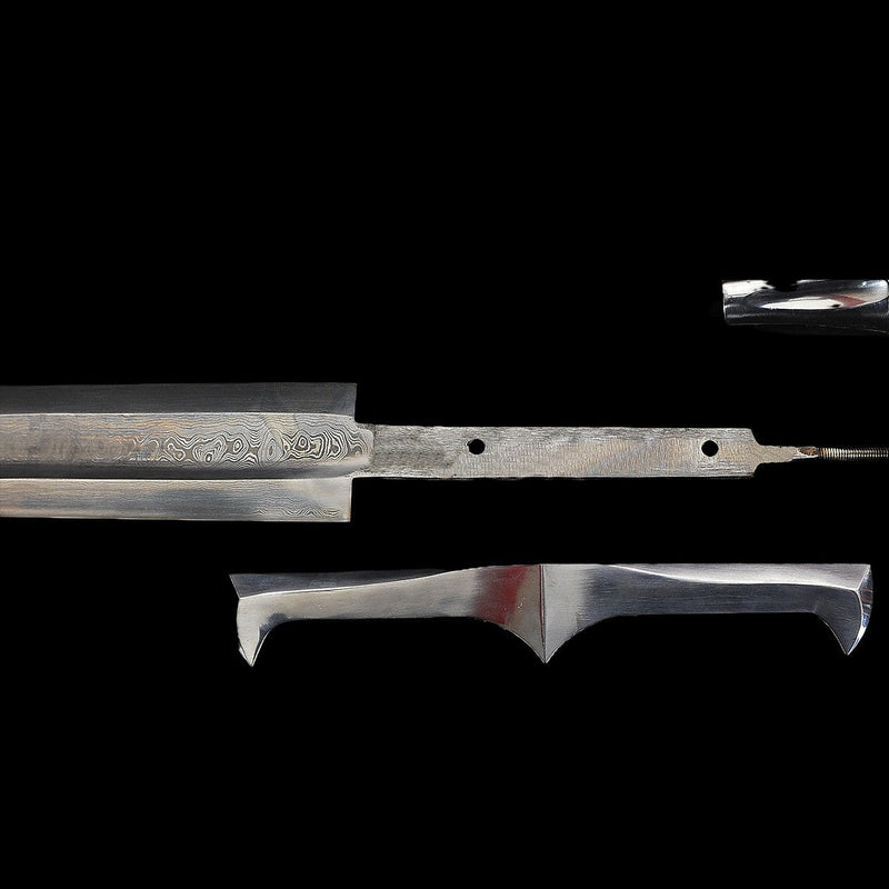 ดาบยุโรปตีขึ้นมือ Scourge Of Mankind 1095 อุปกรณ์เหล็กพับ - COOLKATANA 