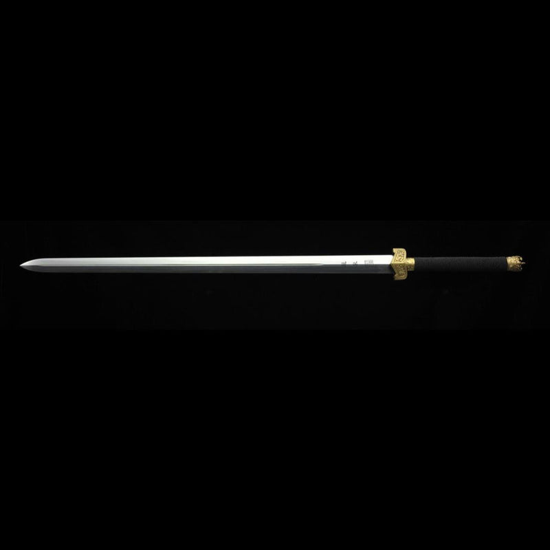 Handmade Chinese Sword Warring States Sword Folded Steel Blade Hand Fi 