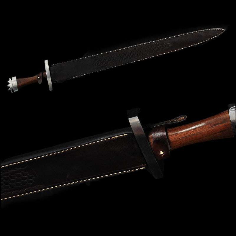 ดาบยุโรปตีขึ้นมือ Scourge Of Mankind 1095 อุปกรณ์เหล็กพับ - COOLKATANA 