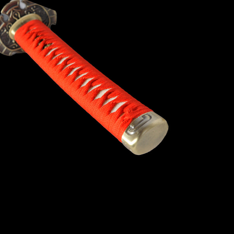 Handgeschmiedetes Drachenschwert, Ryu Hayabusas Katana in Ninja Gaiden &amp; Dead Or Alive, kampfbereit 