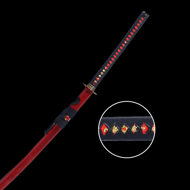 Hand Forged 53inch Odachi Sword Japanese Samurai Long Sword 1095 Carbo 