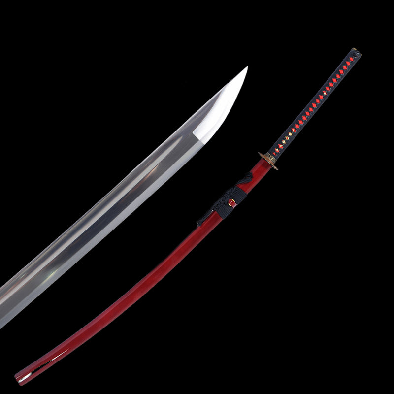 Hand Forged 53inch Odachi Sword Japanese Samurai Long Sword 1095 Carbo 