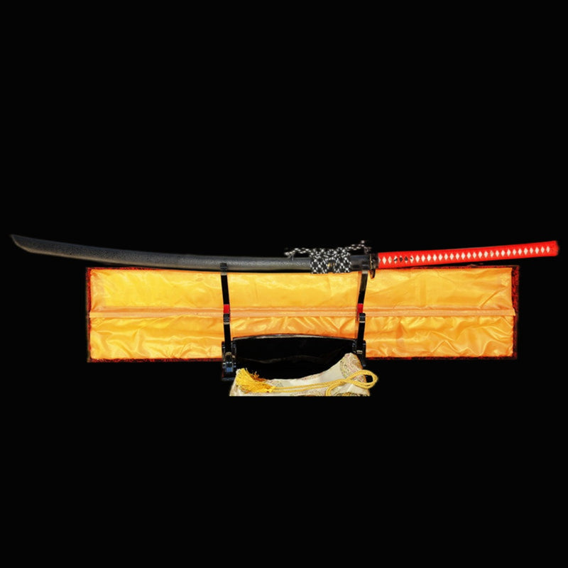Hand Forged Japanese 47inch Naginata Sword 1095 High Carbon Steel Blad 