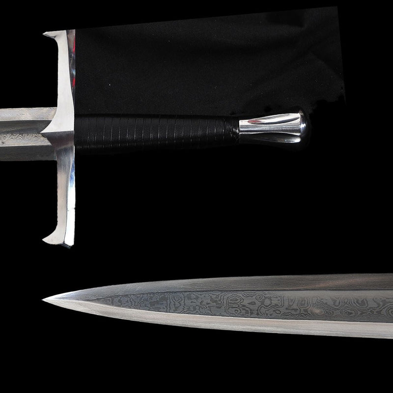 ดาบยุโรปตีขึ้นมือ Scourge Of Mankind 1095 อุปกรณ์เหล็กพับ - COOLKATANA 