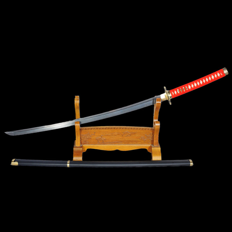 Handgeschmiedetes Drachenschwert, Ryu Hayabusas Katana in Ninja Gaiden &amp; Dead Or Alive, kampfbereit 