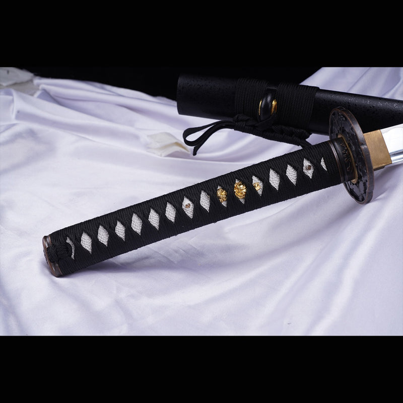Hand Forged Japanese Iaito Practice Sword Aluminum Blade Alloy Tsuba U 
