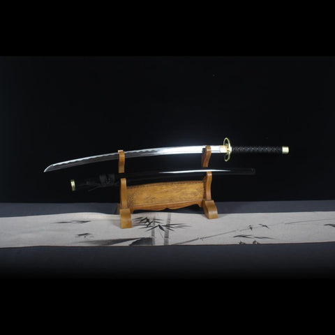 Handmade Anime Bleach Gin Ichimaru Katana Sword Kamishiniyali Zanpakutou 1045 Steel Blade Full Tang-COOLKATANA-HY-0016-U