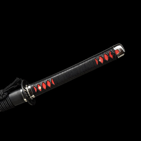 1095 Steel Anime Sword – Tanjiro Kamado Version Sageo SL-1413-U COOLKATANA 15