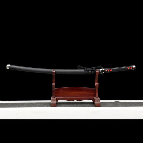 Handmade Tanjiro Sword – Demon Slayer Replica with Black Blade
 SL-1413-U COOLKATANA 5