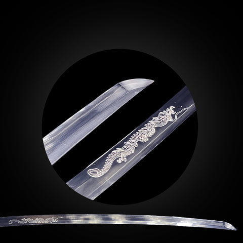 custom swords T10 High Carbon Steel-QQdr350-COOLKATANA