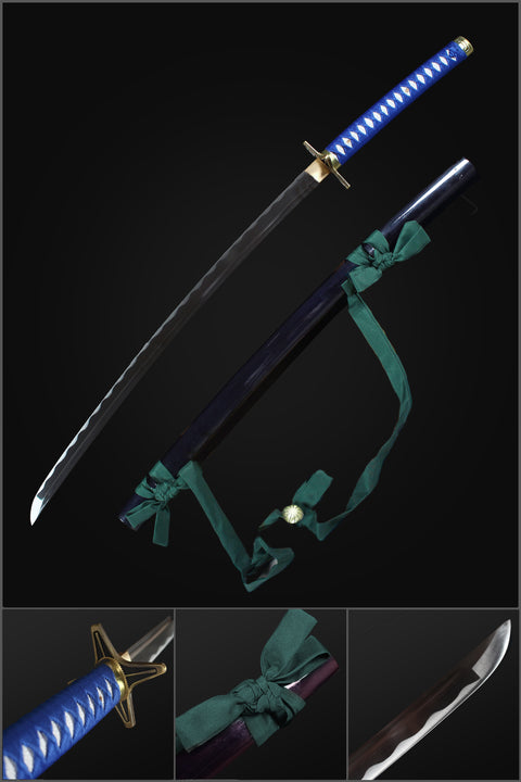 anime katana Toshiro Hitsugaya Hyourinmaru Zanpakutou 1045 Steel Blade bleach characters HY-0017