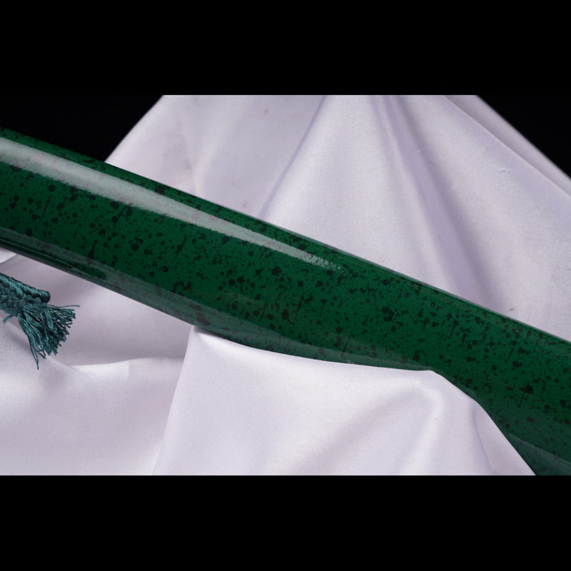 Hand Forged Japanese Wakizashi Sword Naginata Type Folded Steel Clay T 