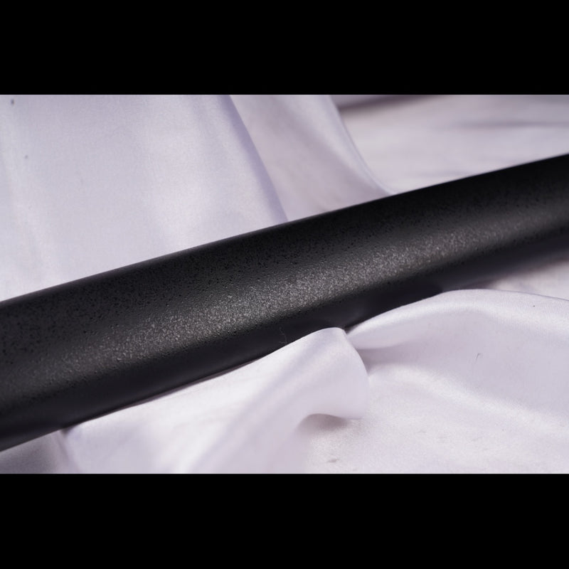 Hand Forged Japanese Wakizashi Sword T10 Steel Clay Tempered Brass Tsu 