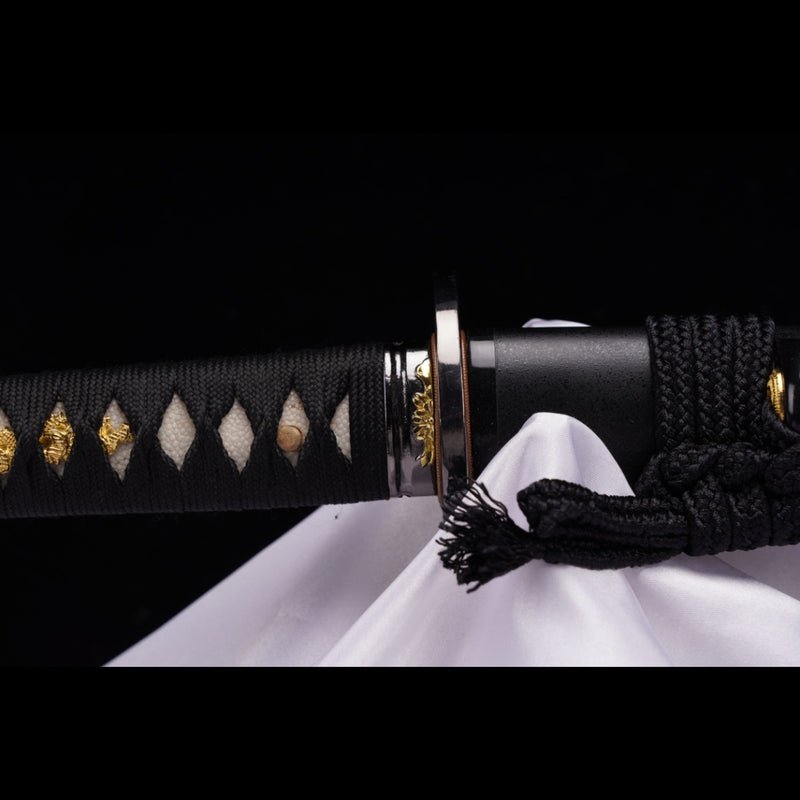 Hand Forged Muramasa Japanese Samurai Sword Manganese Steel Blade Oil  