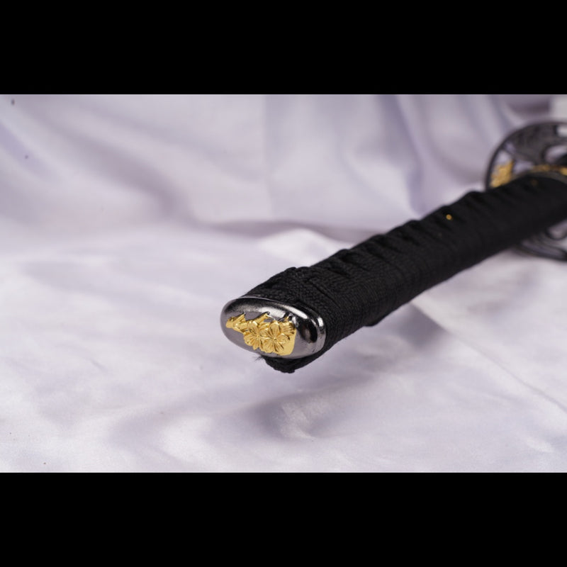 Hand Forged Muramasa Japanese Samurai Sword Manganese Steel Blade Oil  