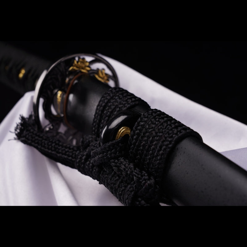Hand Forged Muramasa Japanese Samurai Sword Manganese Steel Blade Oil  
