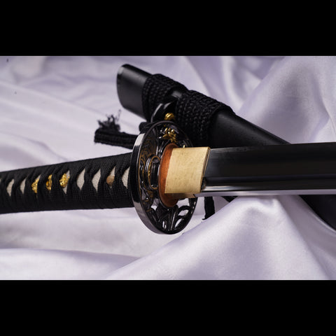 Hand Forged Muramasa Japanese Samurai Sword Manganese Steel Blade Oil Quenching Alloy Tsuba-COOLKATANA-ZS-0042-U ZS-0043-U ZS-0044-U